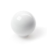 Pack De 5 Unidades - Pomo Para Mueble, Modelo 308, De Abs Con Acabado Blanco, Ø28 Mm