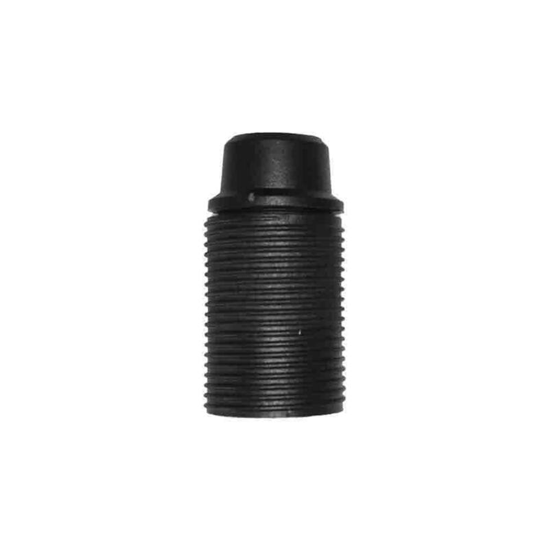 Pack De 5 Unidades - Portalamparas Roscado E-14 Homologado Negro Solera 6584crn