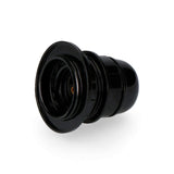 Pack De 5 Unidades - Portalamparas Semiroscado E-27 + Arandela Envasado Negro Edm