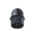 Pack De 5 Unidades - Portalamparas Semiroscado E27 Negro Solera 6829ctn