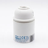 Pack De 5 Unidades - Portalámparas Termoplástico, Liso, E-27, Blanco