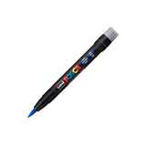 Pack De 5 Unidades Posca Marcador  Pcf-350 No Permanente Punta Acrílica Estilo Pincel Azul