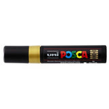 Pack De 5 Unidades Posca Pc-17k Marcador De Pintura - Punta Biselada De Poliester 15mm - Linea Muy Gruesa - Tinta Base