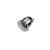 Pack De 5 Unidades - Pulsador Metalico 2a 250v Cromo
