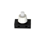 Pack De 5 Unidades - Interruptor Unipolar Pulsador 2a 250v Blanco