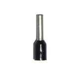Pack De 5 Unidades - Puntera Aislada 01,50 Mm², Negra, 100 Uds
