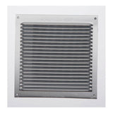 Pack De 5 Unidades - Rejilla S/Borde De Aluminio 0.6 Natural 170x170mm