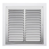 Pack De 5 Unidades - Rejilla S/Borde De Aluminio 0.6 Natural 200x200mm