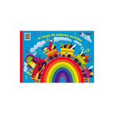 Pack De 5 Unidades Selvi Cuaderno Para Manualidades Con 41 Hojas 24x32cm De Papeles Surtidos