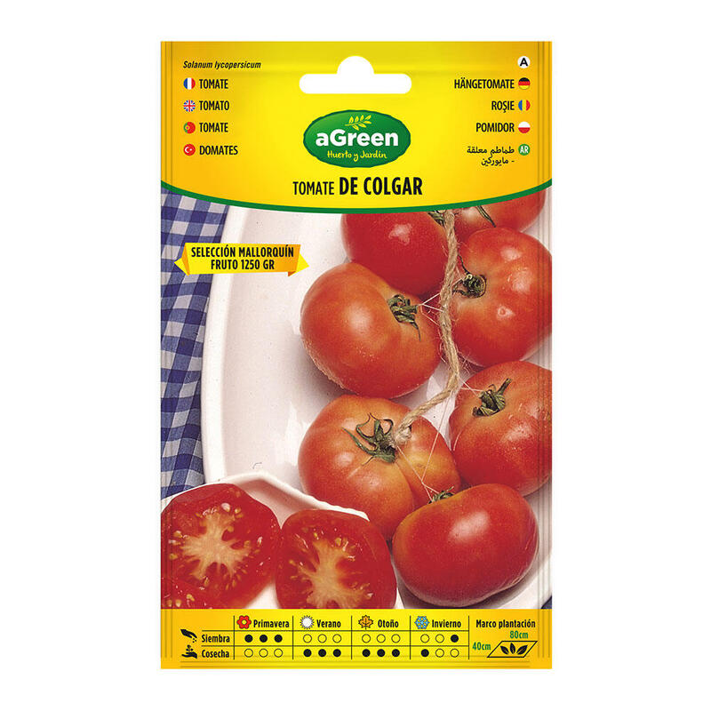 Pack De 5 Unidades - Sobre Con Semillas De Tomate De Colgar Mallorquin 000714bolsh Agreen