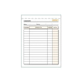 Pack De 5 Unidades Talonario Camareros Octavo Natural Triplicado Autocopia