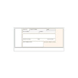 Pack De 5 Unidades Talonario Recibos Normalizados Banco Sin Copia