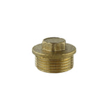 Pack De 5 Unidades - Tapón Macho De 1/2" Latón Aqua Control