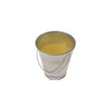 Pack De 5 Unidades - Vela Citronela Con Recipiente Metálico 30 G Ø6,5 Cm