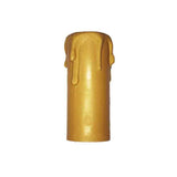 Pack De 5 Unidades - Vela Corta Para Portalamparas E14 Crema Solera 853