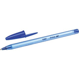 Pack De 50 Unidades Bic Cristal Soft Boligrafos De Bola - Punta Media De 1.2mm - Trazo 0.45mm - Escritura Mas Fluida - Color Azul