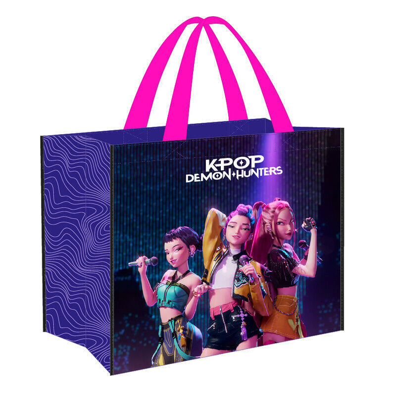 Pack De 50 Unidades - Bolsa Shopping Sound Kpop Demon Hunters