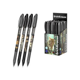 Pack De 50 Unidades Erichkrause U-108 Stick Big City Cats Boligrafo Con Capuchon - Modelos Surtidos - Trazo 0.3mm -