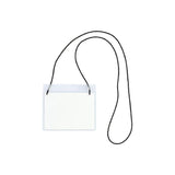 Pack De 50 Unidades Grafoplás Portadistintivo C/Goma Elástica 95x110mm Pvc Rígido Transparente
