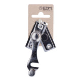 Pack De 6 Unidades - Pestillo Derecho Hierro Cromo 4cm