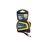 Pack De 6 Unidades Bismark Flexometro Con Carcasa Reforzada 7.5 Metros Negro/Amarillo