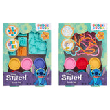 Pack De 6 Unidades - Blister 6 Mini Botes Plastilina + Moldes Stitch Disney Surtido