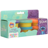 Pack De 6 Unidades - Blister 6 Mini Botes Plastilina Stitch Disney