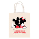 Pack De 6 Unidades - Bolsa Shopping Back Mickey Disney