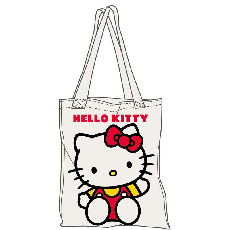 Pack De 6 Unidades  Bolsa Shopping Hello Kitty