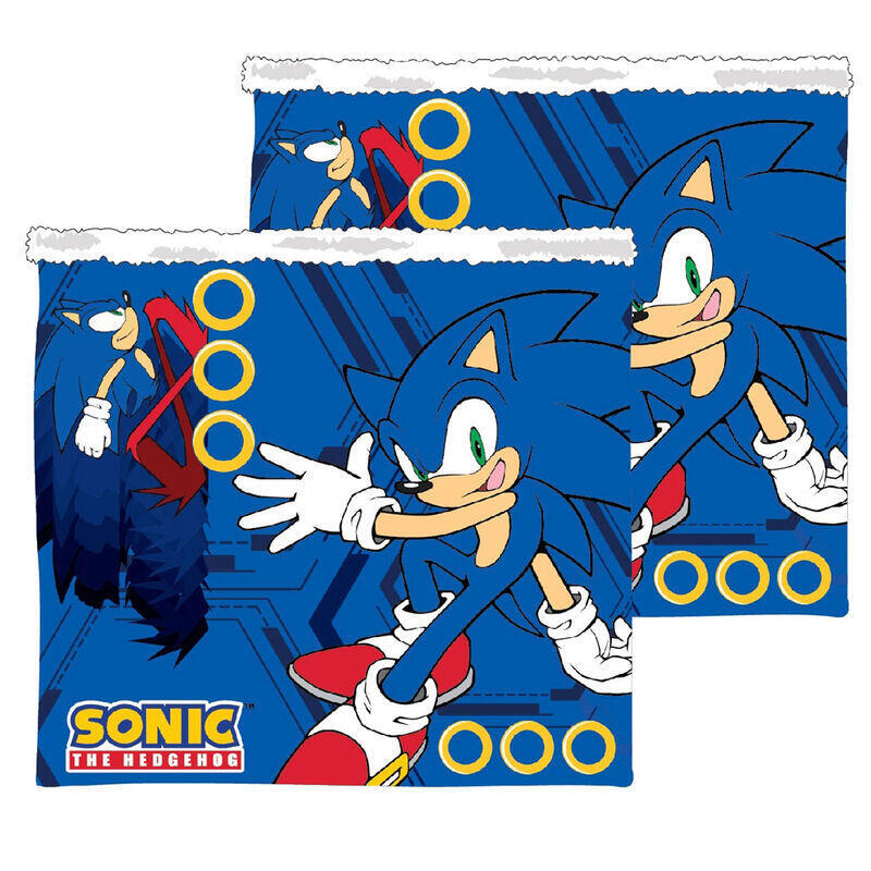 Pack De 6 Unidades - Braga Cuello Sonic The Hedgehog Infantil