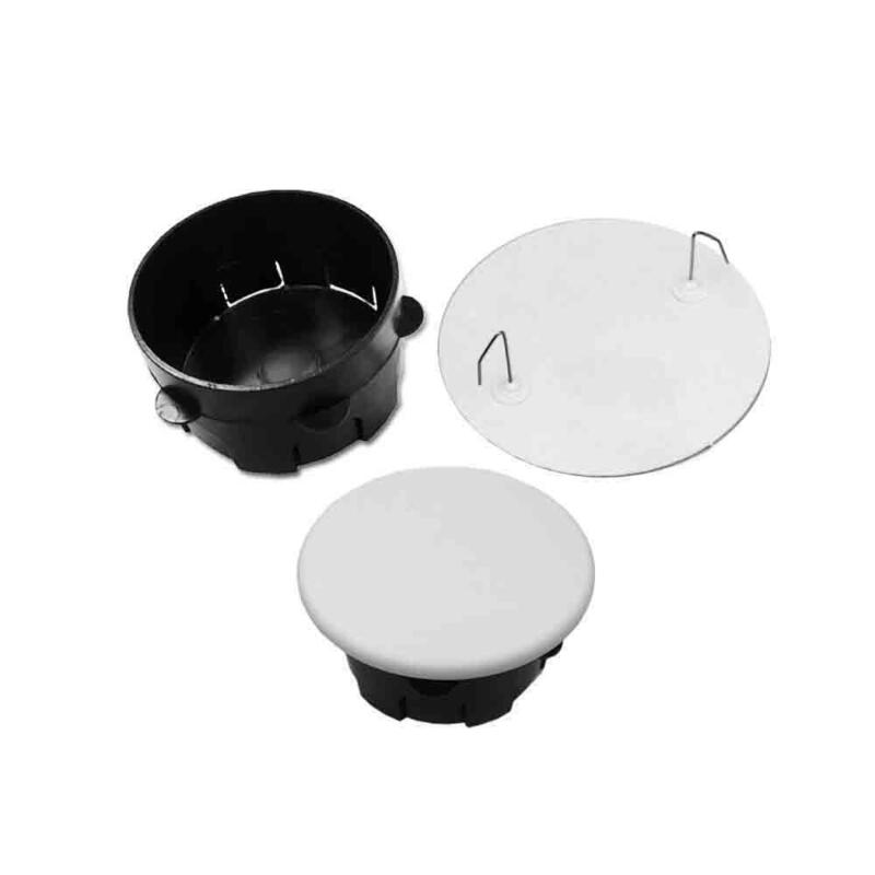 Pack De 6 Unidades - Caja Redonda De Empotrar Ø100x50mm Con Garra Metalica Solera 515