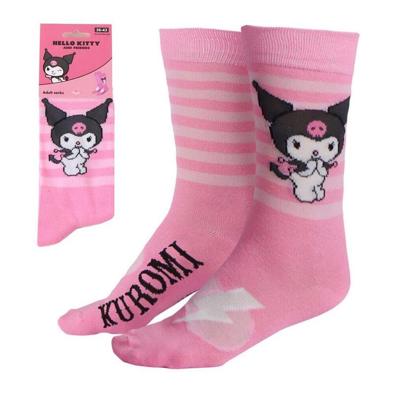 Pack De 6 Unidades - Calcetines Kuromi Hello Kitty