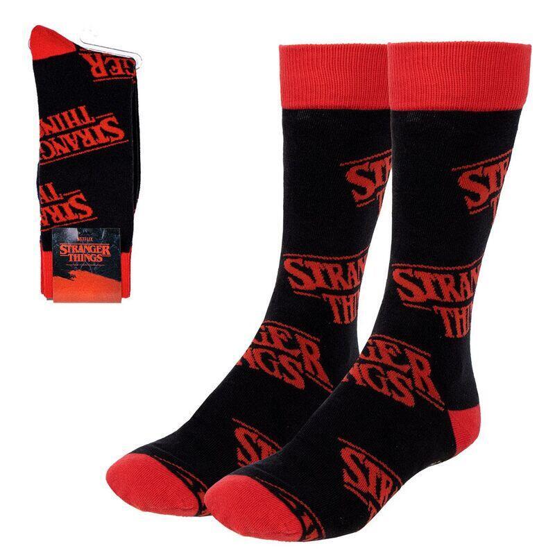 Pack De 6 Unidades - Calcetines Stranger Things Adulto