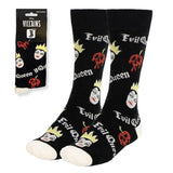 Pack De 6 Unidades - Calcetines Villanas Disney Adulto