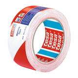 Pack De 6 Unidades - Cinta De Balizar Adhesiva Rojo/Blanco 33m X 50mm 60760 Tesa