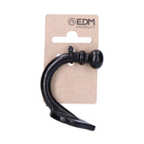 Pack De 6 Unidades - Colgador Base Lanza H° Negro Edm