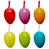 Pack De 6 Unidades - Conjunto 6 Huevos De Plastico Ø4x6cm