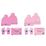Pack De 6 Unidades - Conjunto Gorro Guantes Braga Cuello Stitch Disney Infantil