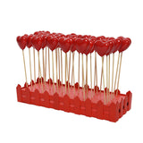 Pack De 6 Unidades - Corazon De Espuma Decorativo 846367