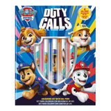 Pack De 6 Unidades - Cuaderno Actividades + 6 Boligrafos De Gel Patrulla Canina Paw Patrol