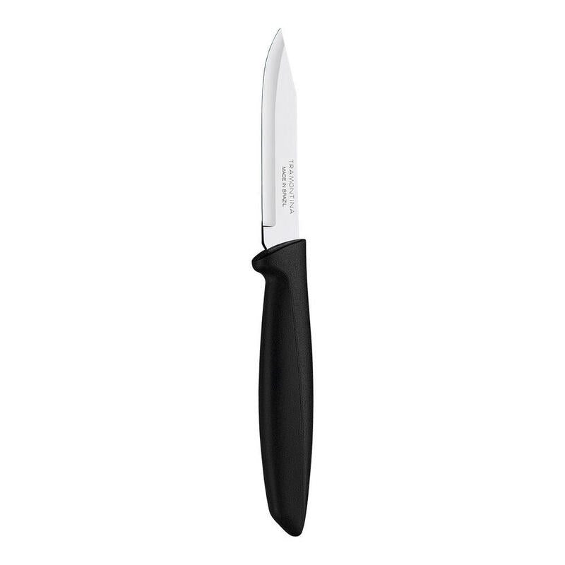 Pack De 6 Unidades - Cuchillo Para Legumbres Y Frutas 3" Plenus Negro Tramontina