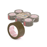 Pack De 6 Unidades Erichkrause Precinto De Embalaje - Medidas 48mmx50m - Adhesivo De Gran Adherencia - Facil De Cortar