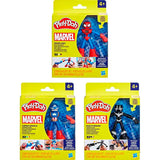 Pack De 6 Unidades - Figura Play-Doh Marvel Surtido