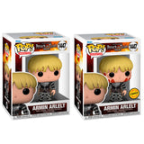 Pack De 6 Unidades - Figura Pop Attack On Titan Armin Arlelt 5 + 1 Chase