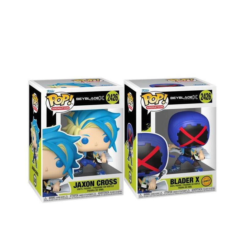 Pack De 6 Unidades - Figura Pop Beyblade X Jaxon Cross 5 + 1 Chase