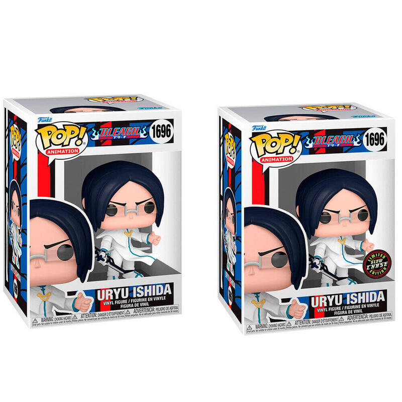 Pack De 6 Unidades - Figura Pop Bleach Uryu Ishida 5 + 1 Chase