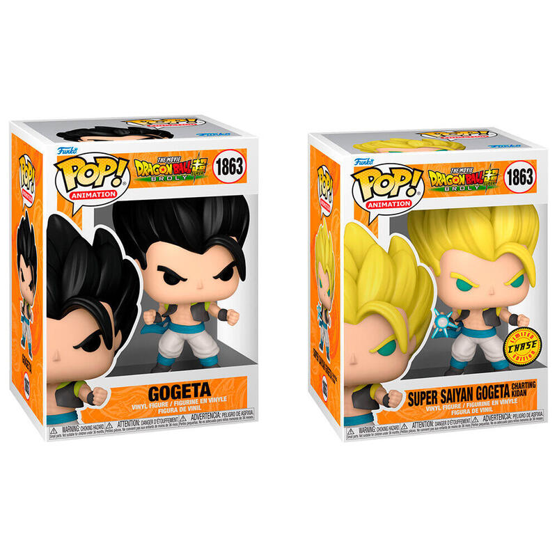 Pack De 6 Unidades - Figura Pop Dragon Ball Super Broly Gogeta 5 + 1 Chase