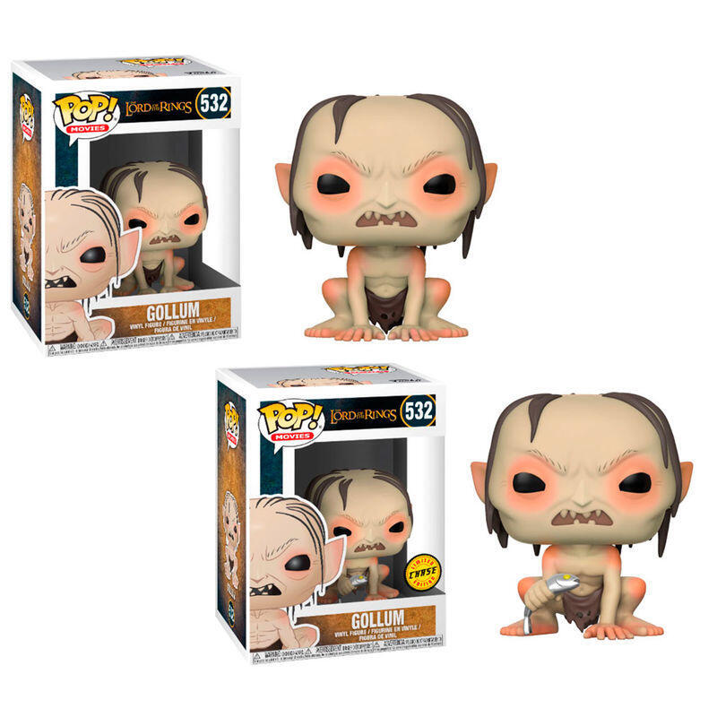 Pack De 6 Unidades - Figura Pop Lord Of The Rings Gollum 5 + 1 Chase