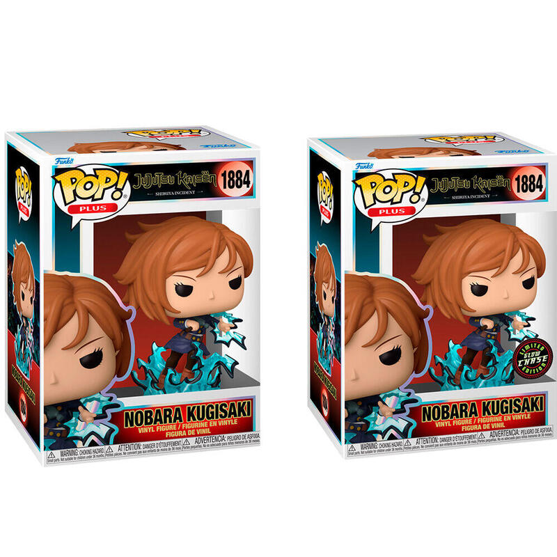 Pack De 6 Unidades - Figura Pop Plus Jujutsu Kaisen Shibuya Incident Nobara Kugisaki 5 + 1 Chase