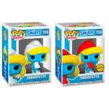 Pack De 6 Unidades - Figura Pop The Smurfs Smurfette 5 + 1 Chase